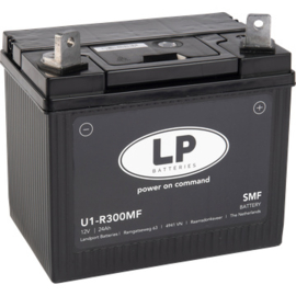 U1R-300MF 12V 24Ah Grasmaaier Accu +R 196x132x159/185mm (U1R-250MF)