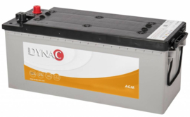 Dynac DC AGM 140 Accu 12V 140Ah +L ( vervanger ST130) 513x189x203mm