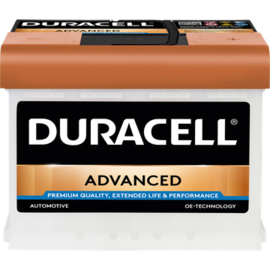 Duracell Auto Start Accu BDA 63H 12V 63Ah - 620A CCA EN +R