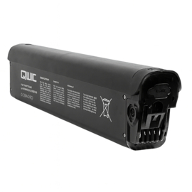 Qwic Premium-Inter in-frame fietsaccu 540Wh 36V 15Ah / BA00130 langere levertijd half september