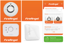 Fireangel SMART HOME  SET- koppelbare Rookmelder 3-pack + Gateway + CO-melder Connect App IOS en Android