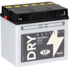L60-N30-A Motor Accu 12V 30Ah +L Startklaar 184x130x170mm