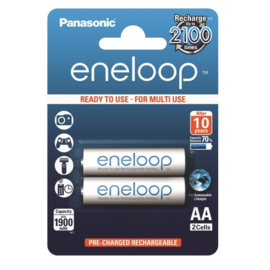 Panasonic Eneloop AA Batterij 1900mAh 1,2V