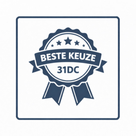 Dynac 31DC Semi-Tractie Accu 12V 105Ah 710CCA – Krachtige en Onderhoudsvrije Accu voor Camper, Boot of Caravan