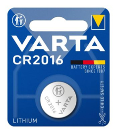 Varta CR2016 Lithium knoopcel batterij 3 volt