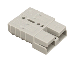Anderson SB50 connector grijs met contacten voor AWG12-10 ~6mm²