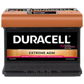Duracell AGM Start Stop  12V 60Ah 640 CCA +R - BDE 60 AGM / 242x175x190mm