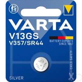 Varta V13GS Zilveroxide knoopcel batterij 1,5 volt