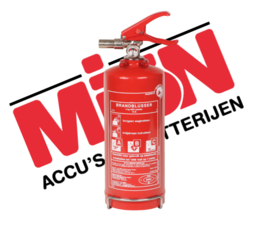 Brandblusser poeder brandklasse ABC 2kg