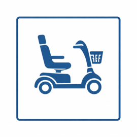 Landport EVX12120 12V 120Ah AGM-GEL Accu | Deep Cycle Scootmobiel / 330x173x213/220mm extra langere levensduur