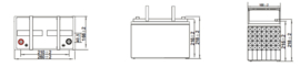 Landport Lithium Accu 12.8V 75Ah 960Wh met Bluetooth LFP V12-75 / 260x168x208mm