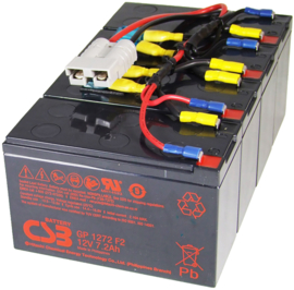CSB SCD25 Vervangingsbatterij geschikt voor APC RBC25
