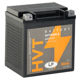 LP HVTG30H-3 GEL Motor Accu 12V 30Ah 430CCA EN GEL +R 166x130x175mm