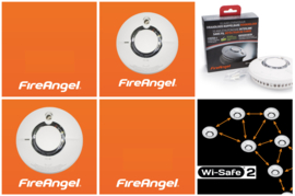 FireAngel koppelbare Rookmelder met Wisafe2 WST-630 / 2-pack