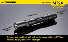 NiteCore MT2A LED-zaklamp