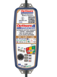 OptiMate 4 Quad Program TM630 acculader 12V / 12,8V 1,25A TM630 Gold