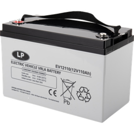 LP VRLA-EV DC AGM Accu 12V 110Ah +L, T11, EV12-110/EV12110  328x172x215/220