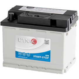 Dynac 560500 EFB Start Stop Auto Accu 12V 60Ah 560CCA +R  / 242x174x189mm