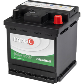 Dynac Auto Accu 12V 40Ah 300CCA +R type 54059 / 175x175x190