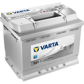 Varta Auto Accu 12V 61Ah 600CCA +R type D21 / 561 400 060 / 242x175x175