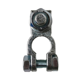 Accu poolklem Nautico PLUS (+) messing vertind 10mm met zeskantmoer