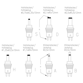 Ansmann Universele netadapter / voeding APS 2250 L