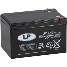 UPS LP VRLA AGM Accu 12V 12Ah VDS LP12-12 / 152x98x95/102mm