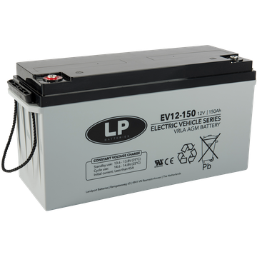 LP Deep Cycle EV AGM Accu 12V 150Ah +L, T11, EV12-150/EV12150  483x170x241