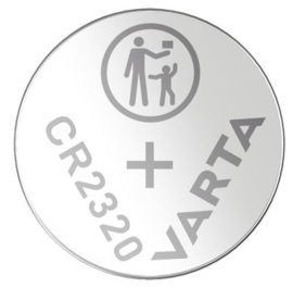 Varta CR2320 Lithium knoopcel batterij 3 volt