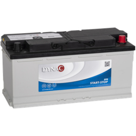 Dynac 610500 EFB Start Stop Auto Accu 12V 110Ah 950CCA +R / 398x174x190mm