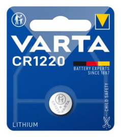 Varta CR1220 Lithium Knoopcel batterij 3 volt