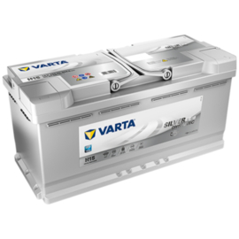 Varta Auto AGM Accu 12V 105Ah 950CCA +R type 605 901 095 / A4 / 394x175x190