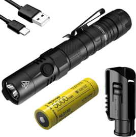 NiteCore MH12 V2 oplaadbare zaklamp 1200 lumen