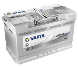 Varta AGM Start Stop Auto Accu A6 12V 80Ah 800CCA +R type M580901080 / 315x175x190mm
