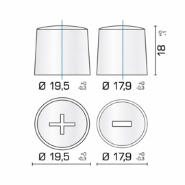 Optima Yellow Top YT S 4.2 Deep Cycle Accu 12V 55Ah 765CCA YTS-4.2 / 8012-254