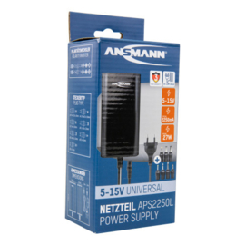 Ansmann Universele netadapter / voeding APS 2250 L