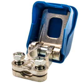 Poolklem min (-) snelsluiting 50mm blauw