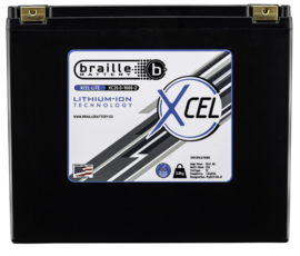 Braille XC20.0-1000-2 Superieure Motorsport Lithium Accu 12,8V 20h 256Wh ﻿+R LiFePO4 248x96x205mm