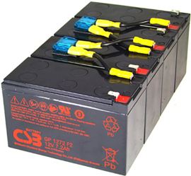 CSB SCD8 Vervangingsbatterij geschikt voor APC RBC8 langere levertijd