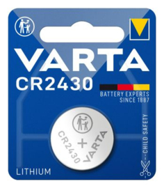 Varta CR2430 Lithium knoopcel batterij 3 volt