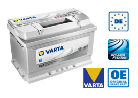 Varta Auto Accu 12V 74Ah 750CCA +R type E38 / 574 402 075 / 278x175x175