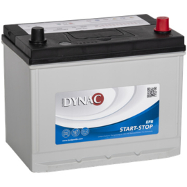 Dynac 568501 EFB Start Stop Auto Accu 12V 68Ah 670CCA +R  / 260x175x200/220mm