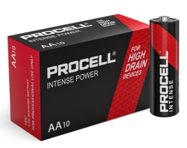 Duracell Procell Alkaline Intense Power LR6 AA batterijen MN1500 1.5V 100 st. (Box)