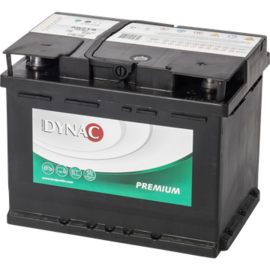 Dynac Auto Accu 12V 62Ah 510CCA +R type 56219 / 242x175x190