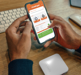 Fireangel SMART HOME SET - koppelbare Rookmelder 3-pack + Gateway + Hittemelder Connect App IOS en Android