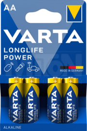 Varta 4906 Longlife Power 1,5V 2970mAh LR06 AA