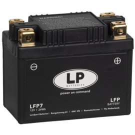 LFP7 12V 24Wh ﻿LiFePO4 powersport startaccu107x56x85mm