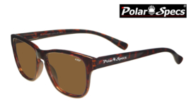 Polar Specs® Polariserende Zonnebril Wayfarer Classic PS9011 – Tortoise Bruin – Polarized Brown – Small – Unisex