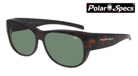 Overzetbril Polar Specs® PS5097/Tortoise Brown/Green/Medium