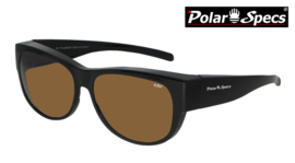 Overzetbril Polar Specs® PS5097/Shiny Black/Brown/Medium